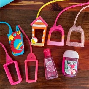Hand sanitizer cases